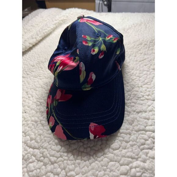 Marcus Adler Satin Floral Ball Cap - Picture 1 of 5